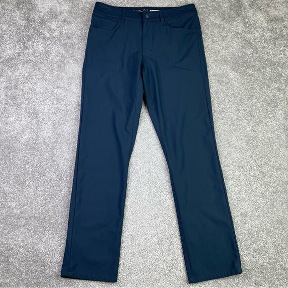 Johnnie-O Cross Country Performance Golf Pants Men’s 30X29* Blue Slim Straight - Picture 1 of 13
